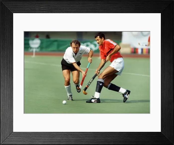 Framed Print : 1988 Seoul Olympics: Mens Hockey