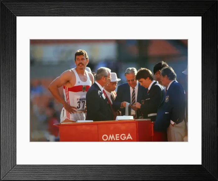 Framed Print : 1988 Seoul Olympics: Decathlon
