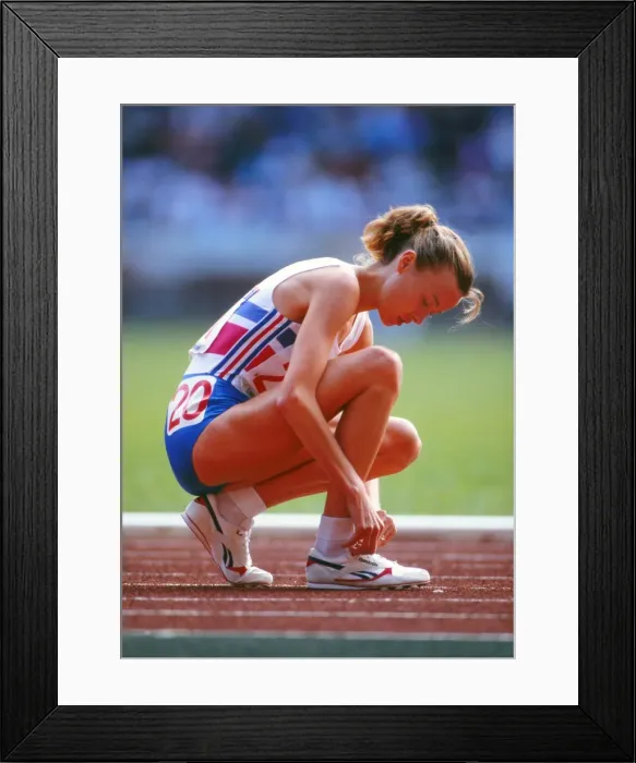 Framed Print : 1988 Seoul Olympics: Womens 10, 000m