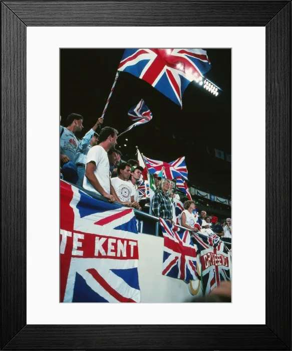 Framed Print : 1988 Seoul Olympics: Decathlon Framed Print : 1988 Seoul Olympics: Decathlon