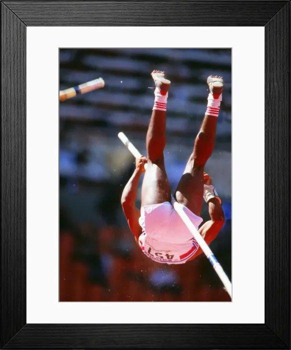Framed Print : 1988 Seoul Olympics: Decathlon Framed Print : 1988 Seoul Olympics: Decathlon