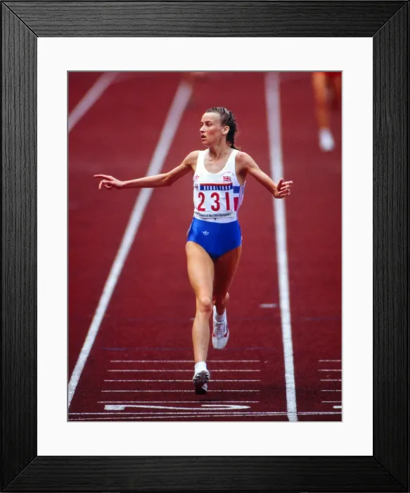Framed Print : 1988 Seoul Olympics: Womens 10, 000m