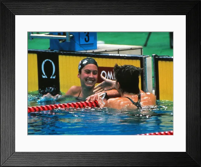 Framed Print : 1988 Seoul Olympics: Swimming Framed Print : 1988 Seoul Olympics: Swimming