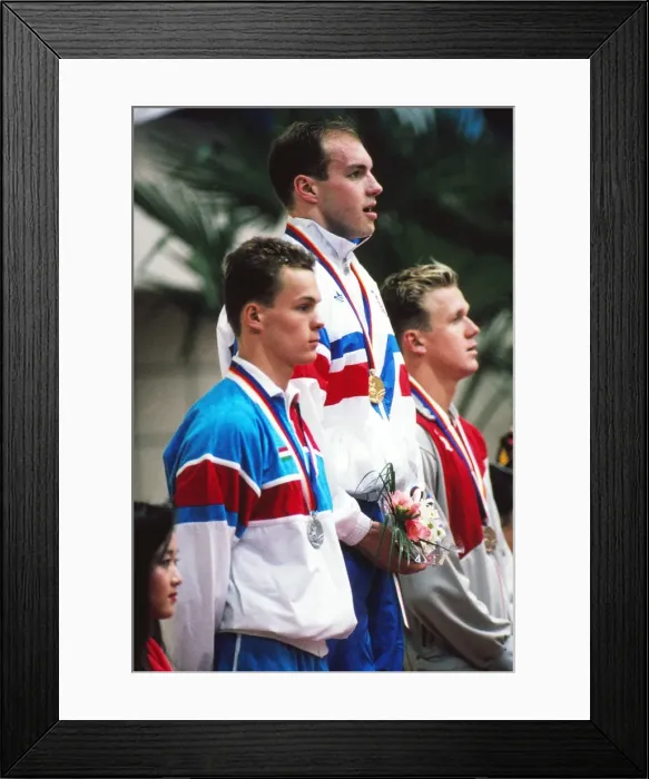 Framed Print : 1988 Seoul Olympics: Swimming