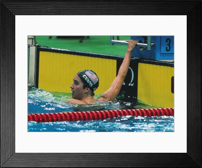 Framed Print : 1988 Seoul Olympics: Swimming