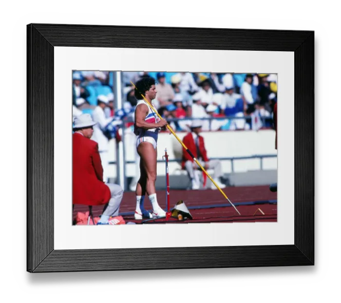 Framed Print : 1988 Seoul Olympics: Womens Javelin Framed Print : 1988 Seoul Olympics: Womens Javelin
