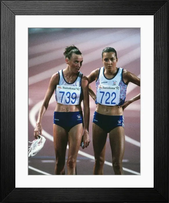 Framed Print : 1992 Barcelona Olympics: Womens 10, 000m Framed Print : 1992 Barcelona Olympics: Womens 10, 000m
