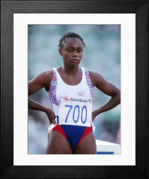Framed Print : 1992 Barcelona Olympics: Womens 400m