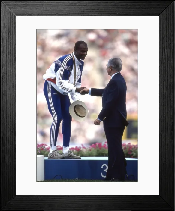 Framed Print : 1992 Barcelona Olympics: Mens 400m Hurdles Framed Print : 1992 Barcelona Olympics: Mens 400m Hurdles