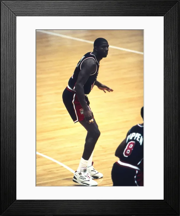 Framed Print : 1992 Barcelona Olympics: Mens Basketball