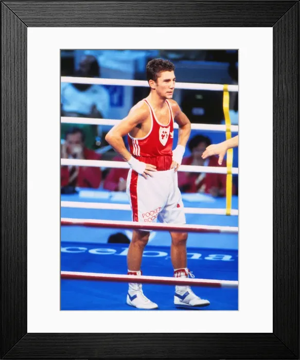 Framed Print : 1992 Barcelona Olympics: Boxing