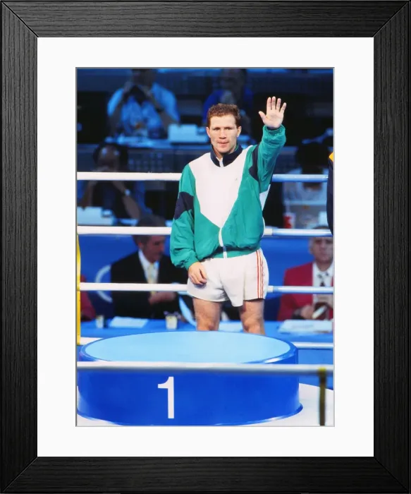 Framed Print : 1992 Barcelona Olympics: Boxing Framed Print : 1992 Barcelona Olympics: Boxing