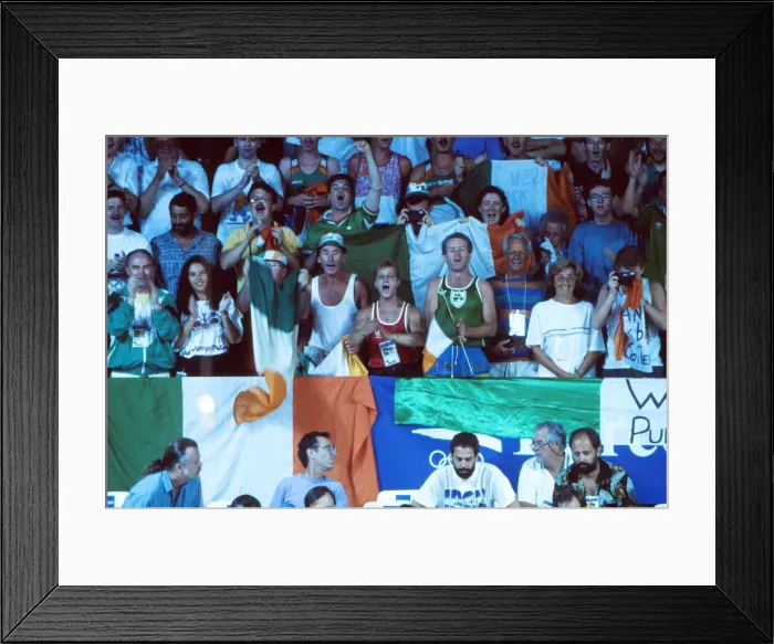 Framed Print : 1992 Barcelona Olympics: Boxing Framed Print : 1992 Barcelona Olympics: Boxing
