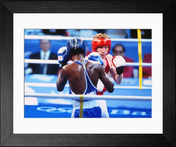 Framed Print : 1992 Barcelona Olympics: Boxing