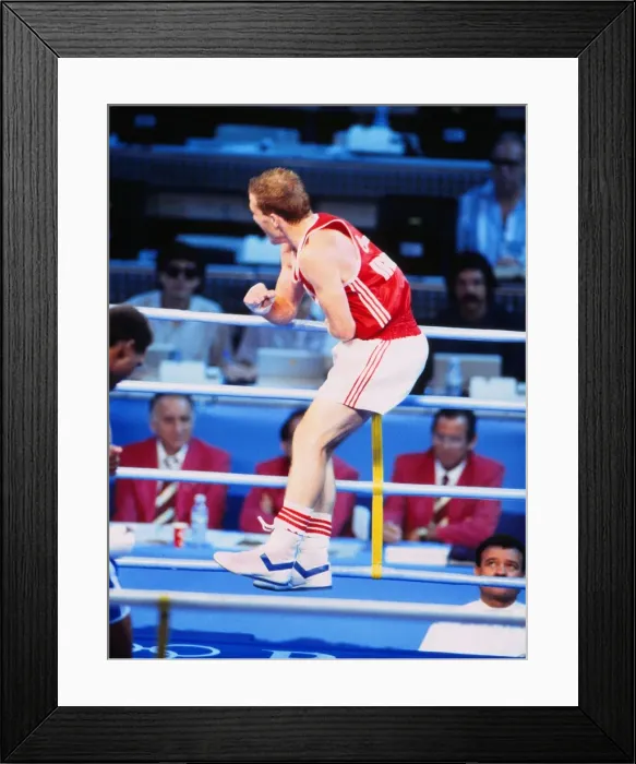 Framed Print : 1992 Barcelona Olympics: Boxing Framed Print : 1992 Barcelona Olympics: Boxing