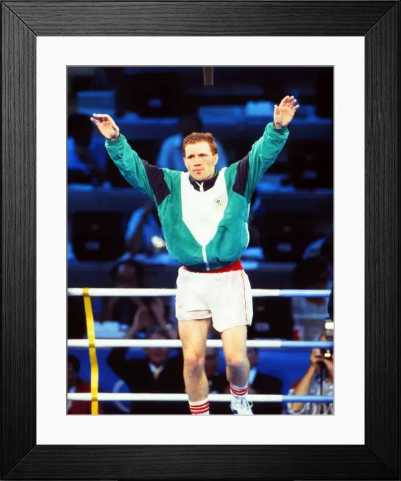 Framed Print : 1992 Barcelona Olympics: Boxing Framed Print : 1992 Barcelona Olympics: Boxing