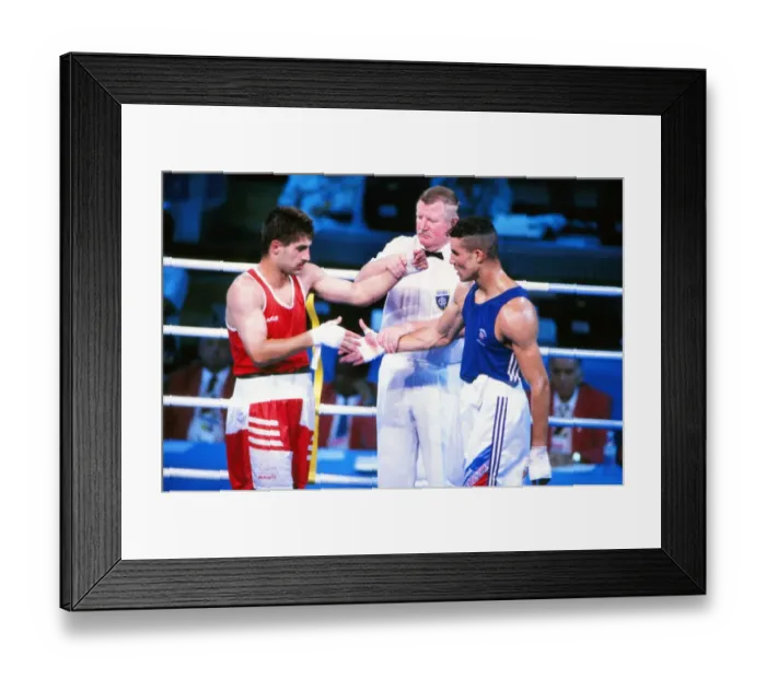 Framed Print : 1992 Barcelona Olympics: Boxing