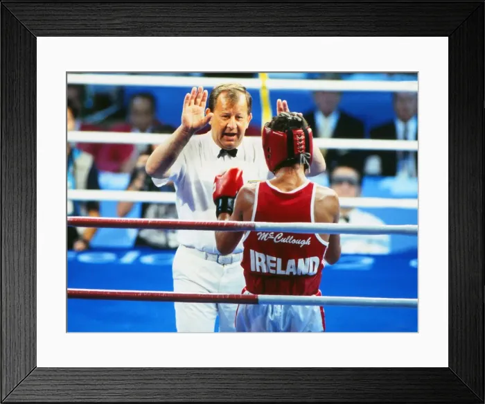 Framed Print : 1992 Barcelona Olympics: Boxing