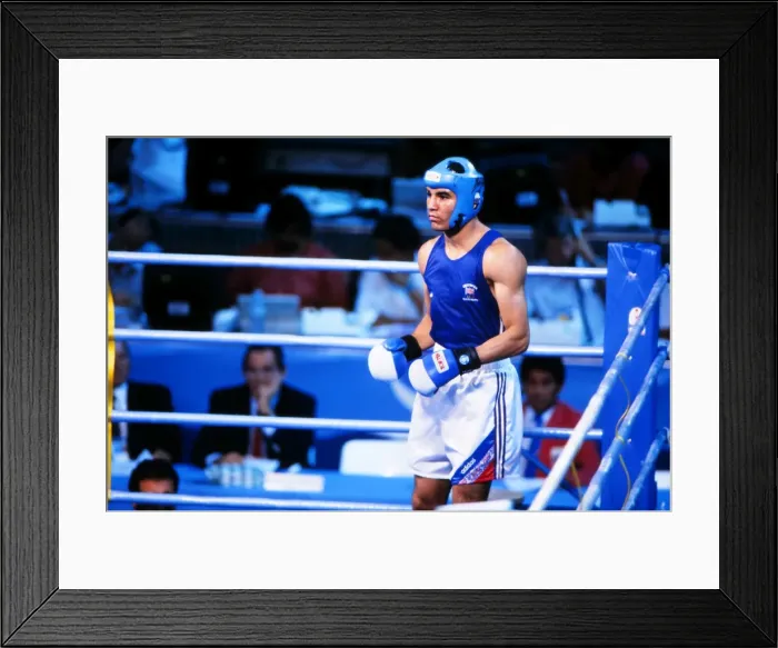 Framed Print : 1992 Barcelona Olympics: Boxing Framed Print : 1992 Barcelona Olympics: Boxing