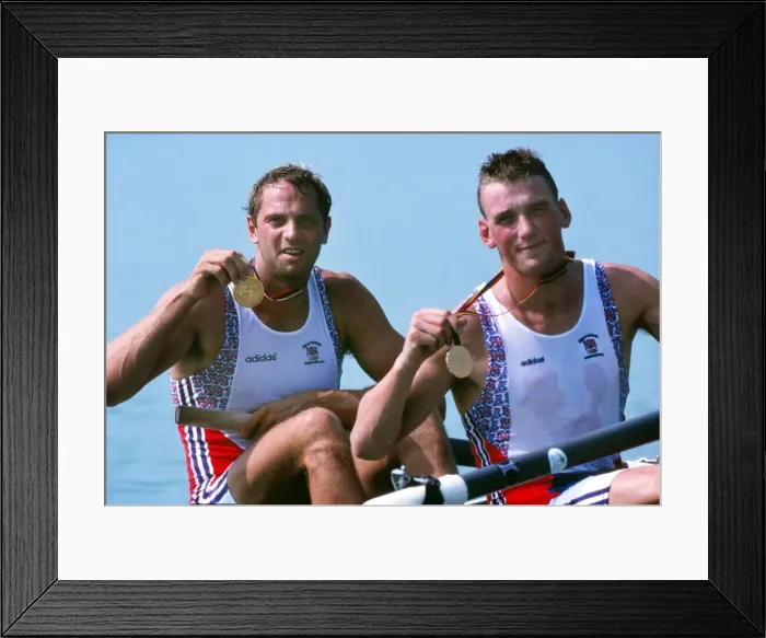 Framed Print : 1992 Barcelona Olympics: Rowing Framed Print : 1992 Barcelona Olympics: Rowing