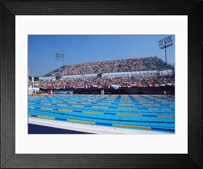 Framed Print : 1992 Barcelona Olympics: Swimming