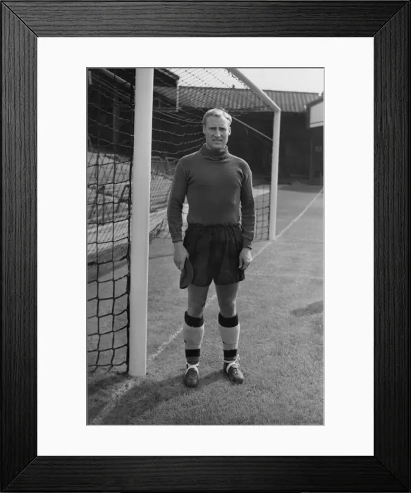 Framed Print : Bert Williams - Wolverhampton Wanderers