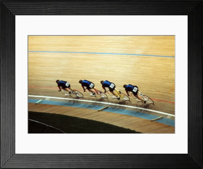 Framed Print : 1972 Munich Olympics: Cycling Framed Print : 1972 Munich Olympics: Cycling