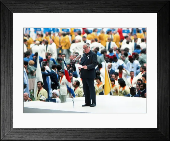 Framed Print : 1976 Montreal Olympics: Opening Ceremony