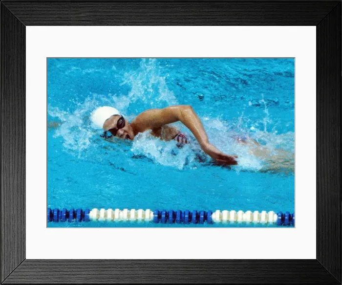 Framed Print : 1980 Moscow Olympics: Swimming Framed Print : 1980 Moscow Olympics: Swimming