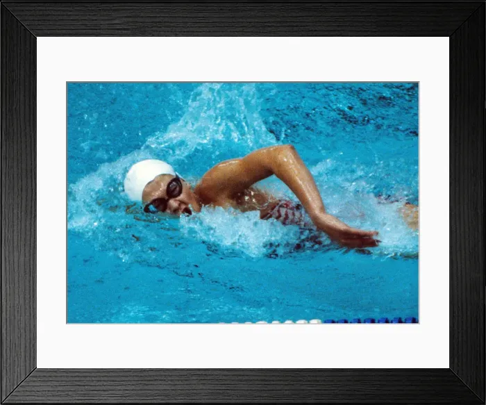 Framed Print : 1980 Moscow Olympics: Swimming Framed Print : 1980 Moscow Olympics: Swimming