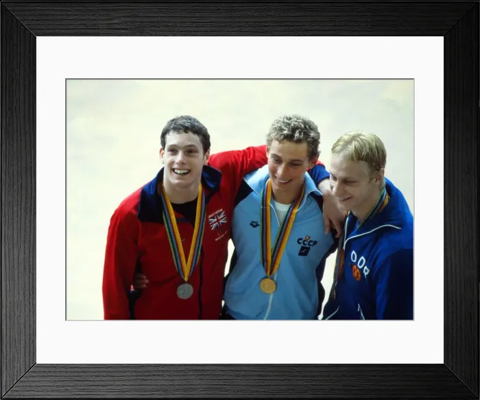 Framed Print : 1980 Moscow Olympics: Swimming Framed Print : 1980 Moscow Olympics: Swimming