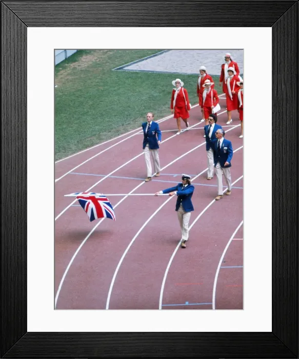 Framed Print : 1976 Montreal Olympics - Opening Ceremony