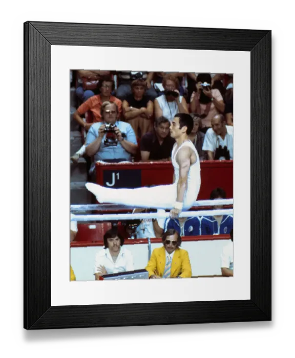 Framed Print : 1972 Munich Olympics - Mens Gymnastics Framed Print : 1972 Munich Olympics - Mens Gymnastics