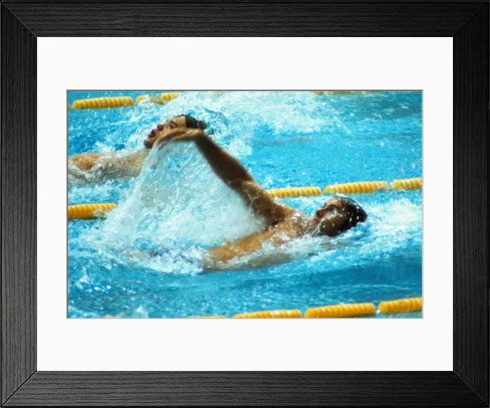 Framed Print : 1972 Munich Olympics - Mens Swimming Framed Print : 1972 Munich Olympics - Mens Swimming