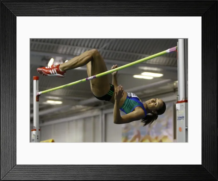 Framed Print : UK Athletics Trials