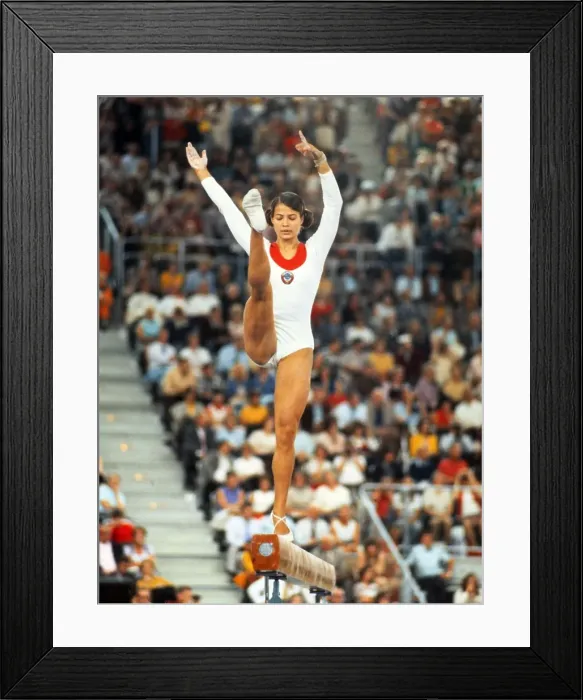 Framed Print : 1972 Munich Olympics - Womens Gymnastics Framed Print : 1972 Munich Olympics - Womens Gymnastics