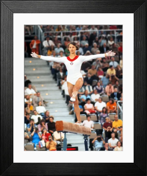 Framed Print : 1972 Munich Olympics - Womens Gymnastics Framed Print : 1972 Munich Olympics - Womens Gymnastics