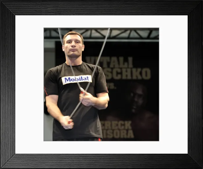 Framed Print : Vitali Klitschko + Framed Print : Vitali Klitschko +