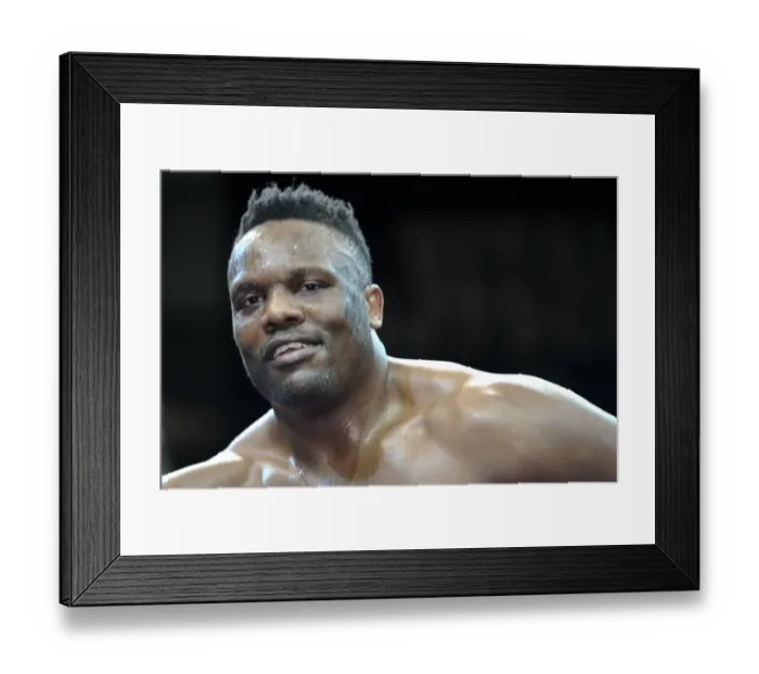 Framed Print : Dereck Chisora + Framed Print : Dereck Chisora +