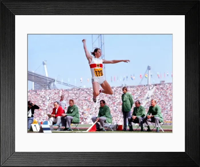 Framed Print : 1972 Munich Olympics - Womens Pentathlon Framed Print : 1972 Munich Olympics - Womens Pentathlon