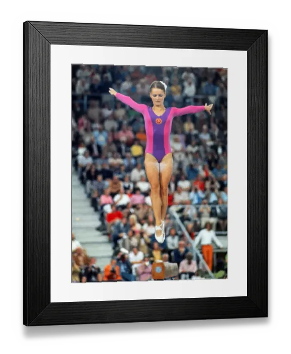 Framed Print : 1972 Munich Olympics - Womens Gymnastics Framed Print : 1972 Munich Olympics - Womens Gymnastics