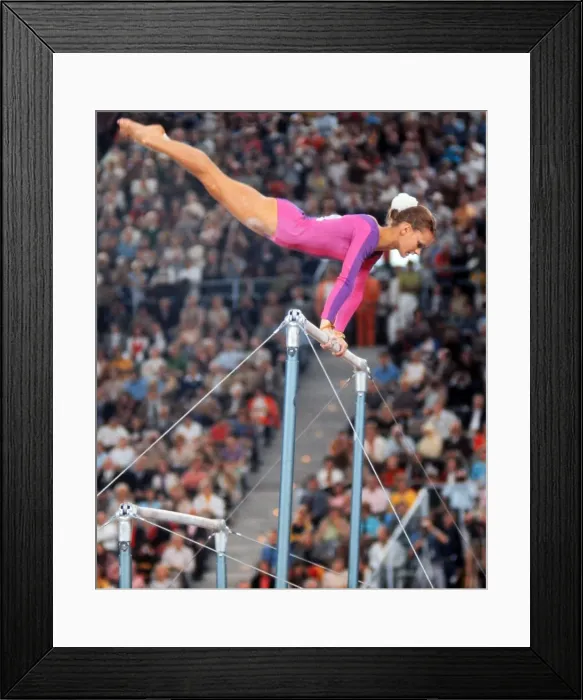 Framed Print : 1972 Munich Olympics - Womens Gymnastics Framed Print : 1972 Munich Olympics - Womens Gymnastics