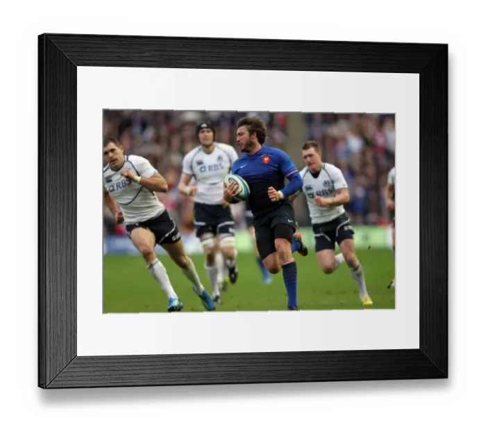 Framed Print : 6N: Scotland 17 France 23