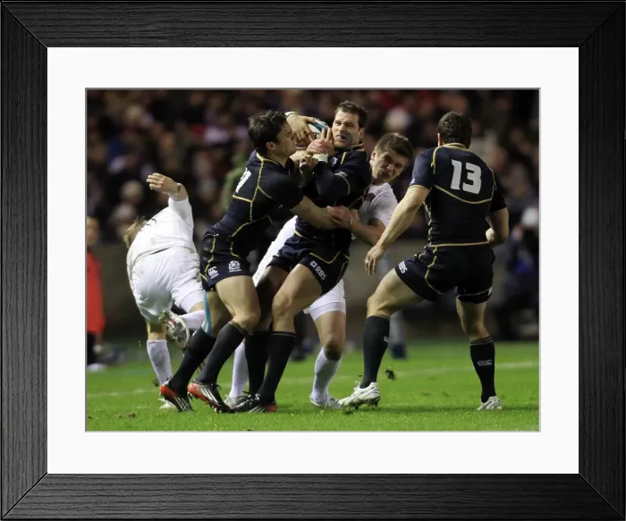 Framed Print : Six Nations Championships 6N Scotland 6 England 13 Framed Print : Six Nations Championships 6N Scotland 6 England 13