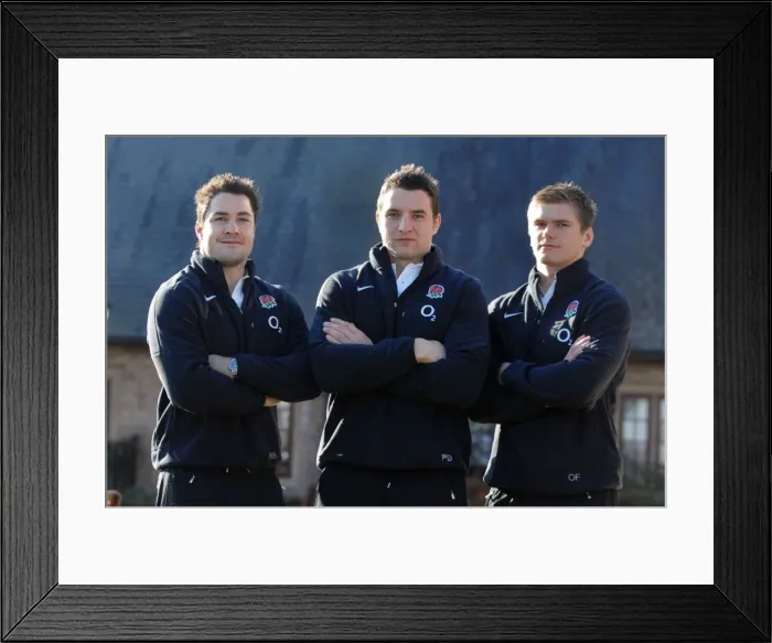 Framed Print : England pre-Scotland Training Framed Print : England pre-Scotland Training