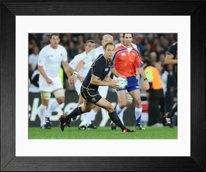 Framed Print : RWC Pool B: England 16 Scotland 12