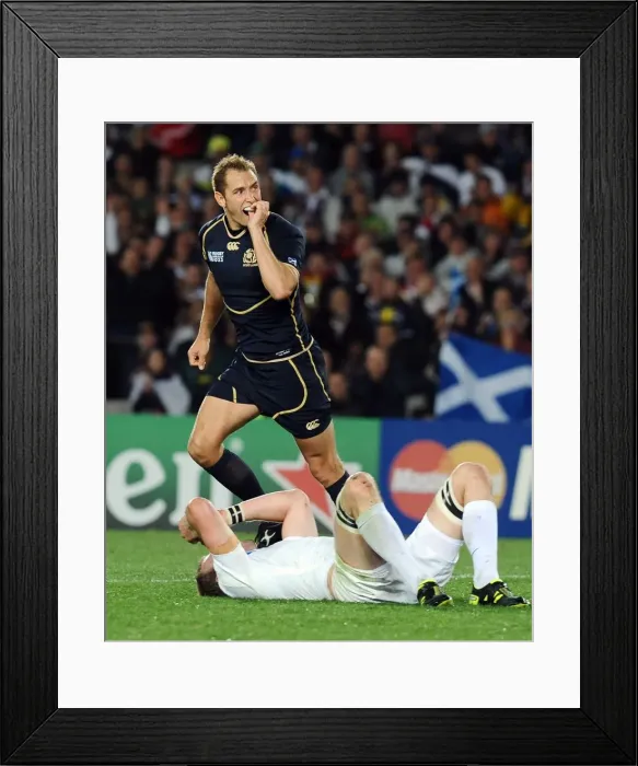 Framed Print : RWC Pool B: England 16 Scotland 12 Framed Print : RWC Pool B: England 16 Scotland 12