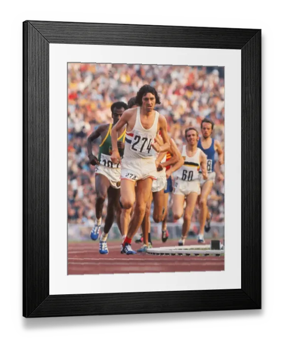Framed Print : 1972 Munich Olympics - Mens 10, 000m Framed Print : 1972 Munich Olympics - Mens 10, 000m