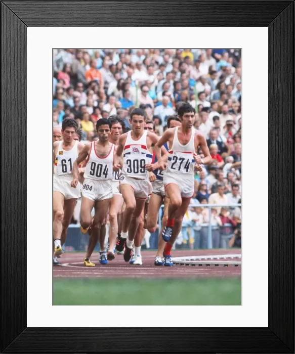 Framed Print : 1972 Munich Olympics - Mens 5000m Final