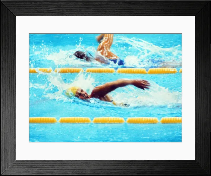 Framed Print : 1972 Munich Olympics - Swimming Framed Print : 1972 Munich Olympics - Swimming